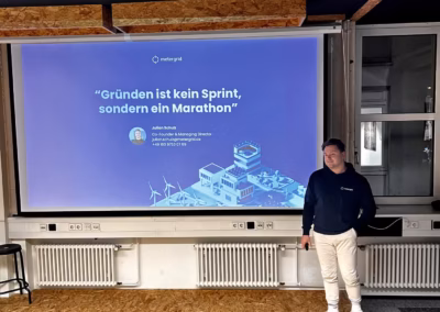 Founder Talk im STEYG:<br><small>Geschichten, Learnings und echte Gründermomente</small> 4 Präsentation der Herausforderungen als Gründer
